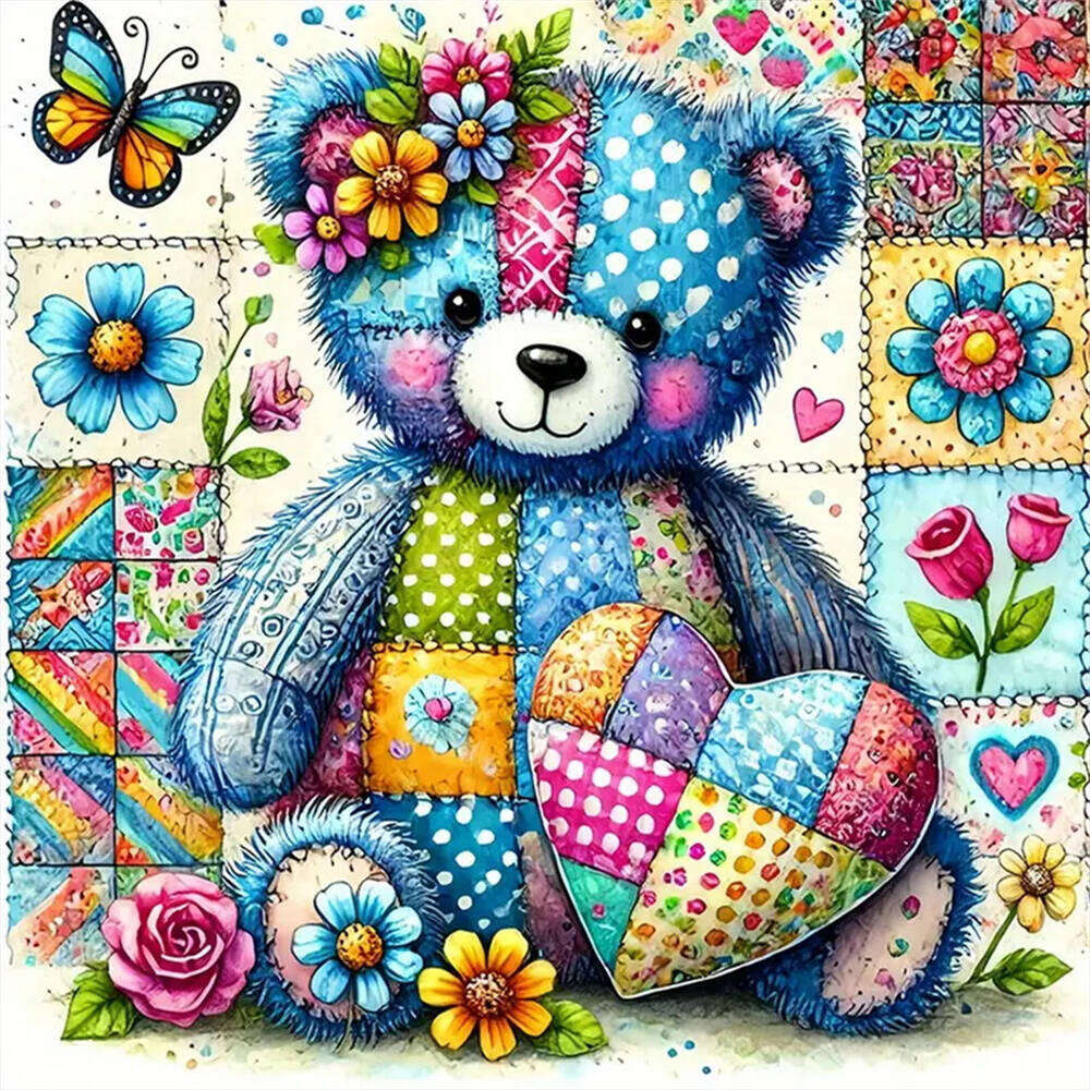 Evershine Diamond Mosaic Bear Animal New Arrival Picture Rhinestones Diamond Painting DIY Handmade Decor For Home