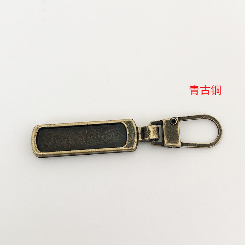 Clothes Shoes Small Hole Zipper Slider Accessories Pull Tab Detachable Repair down Jacket Leather Boots Zipper Pendant Neutral