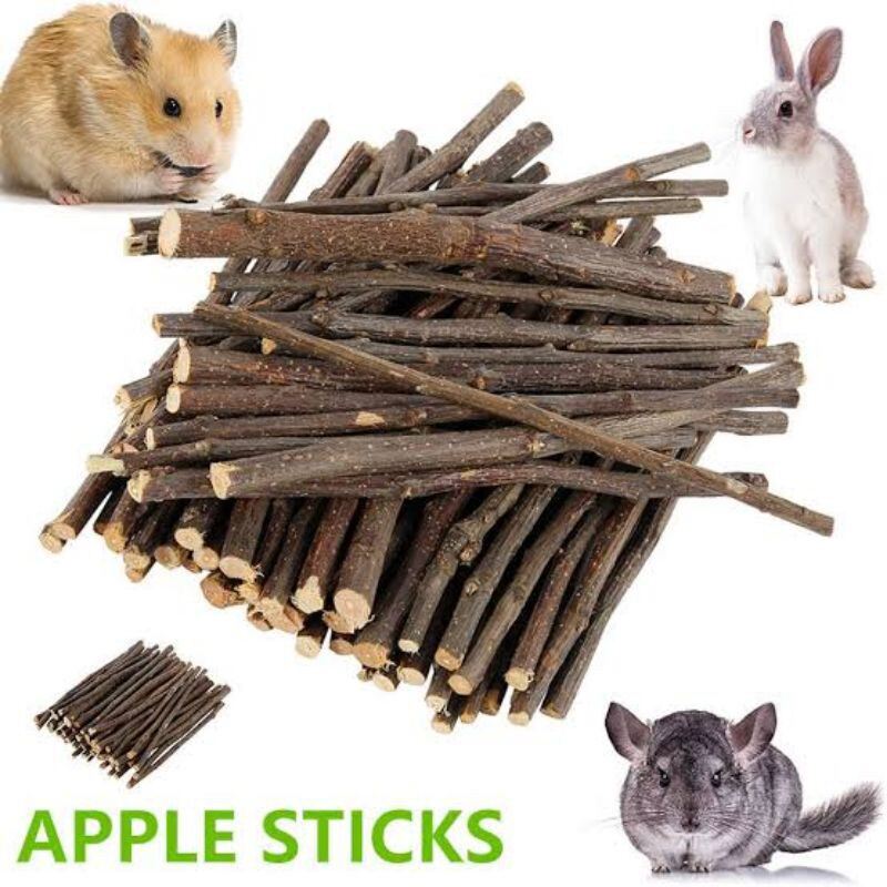 apple stick hamster