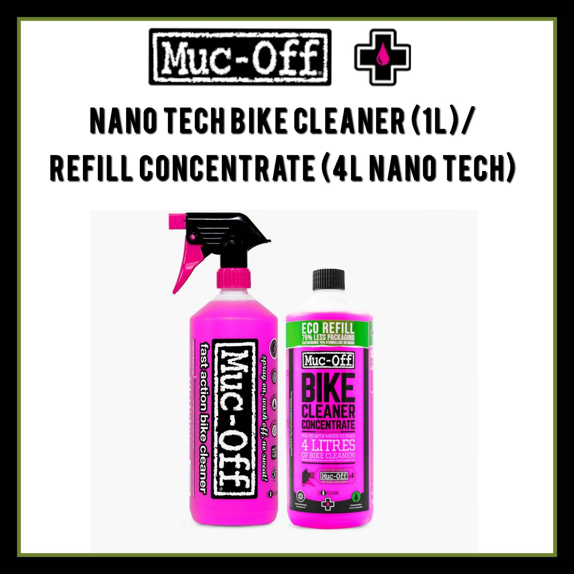  Muc Off 664US Nano-Tech Motorcycle Cleaner, 1 Liter