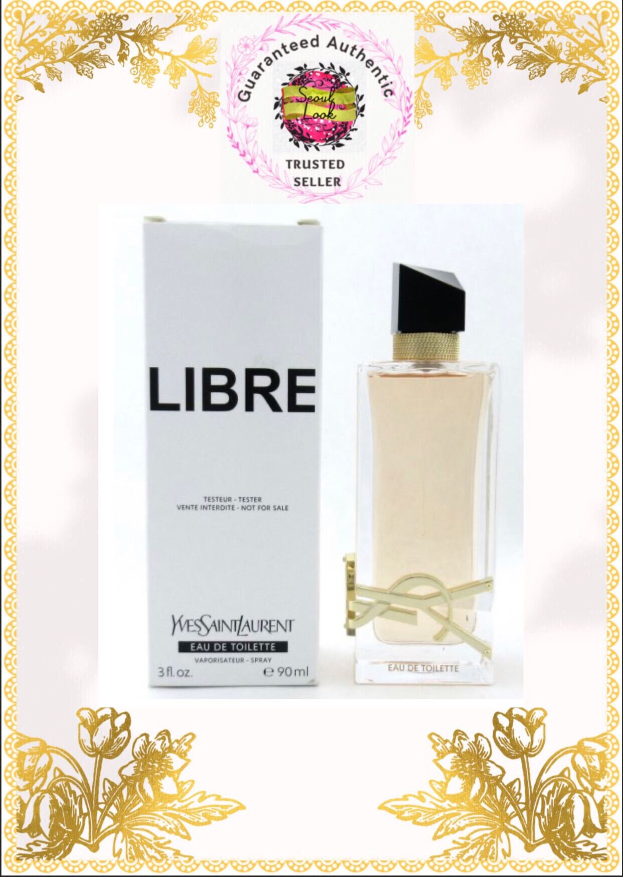 Ysl Libre Edp Tester Yves Saint Laurent YSL Libre EDT 90ml For