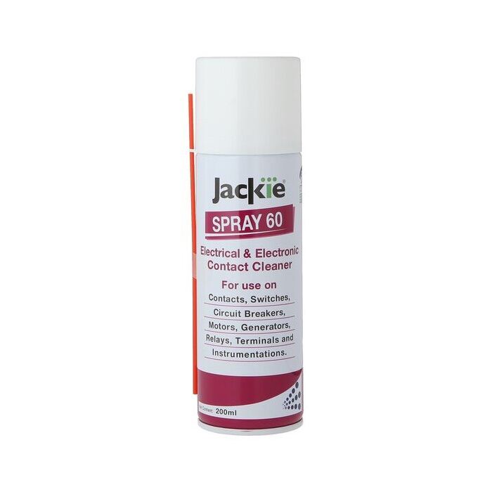 [JACKIE] SPRAY 60 ELECTRICAL AND ELECTRONIC CONTACT CLEANER (200ml