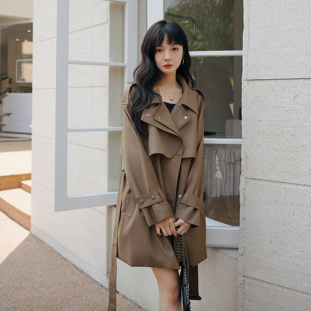 fashion trench coat