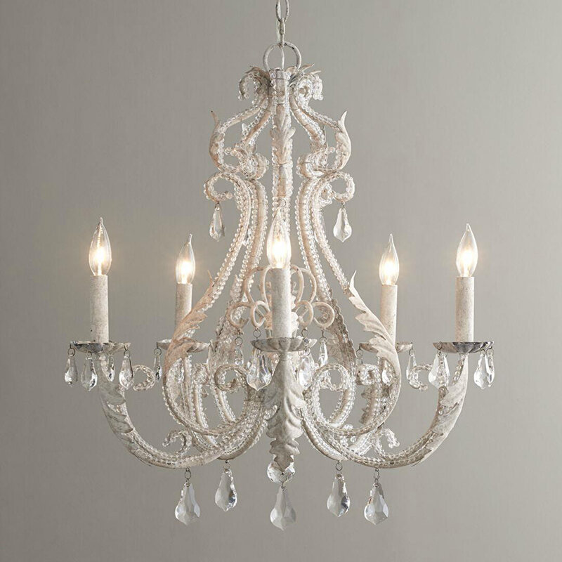 cheap white chandelier