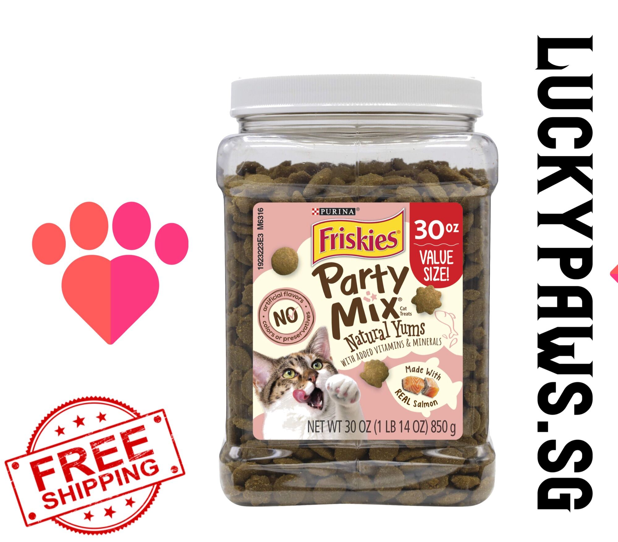 friskies party mix natural yums 30 oz